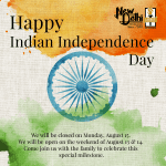 Happy Indian Independence Day (A Little Early)